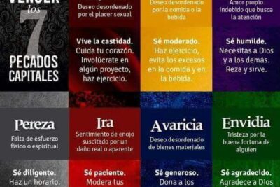 7 pecados capitales en la biblia significado y ejemplos