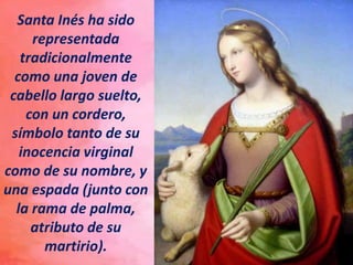biografia de santa ines vida y legado de la martir