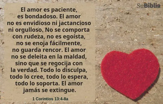 el amor verdadero en la biblia caracteristicas y donde encontrarlo