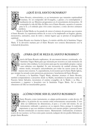 el santo rosario oraciones misterios y significado