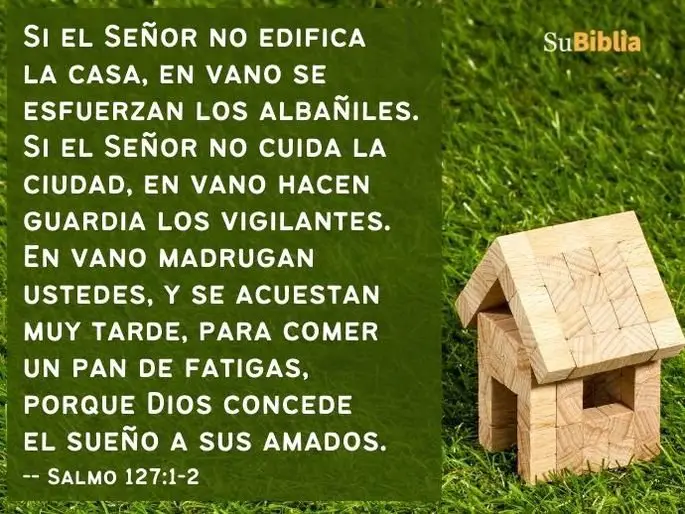 explicacion del salmo 127 para la familia significado y reflexion