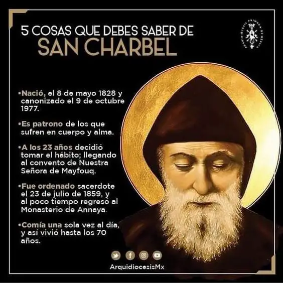 fiesta de san charbel hoy el santo que une oriente y occidente