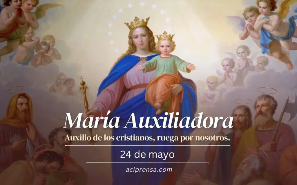 hoy celebramos a maria auxiliadora nuestra ayuda en dificultades
