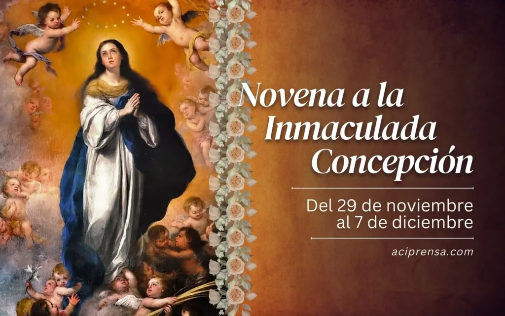 hoy comienza la novena a la inmaculada concepcion 2023