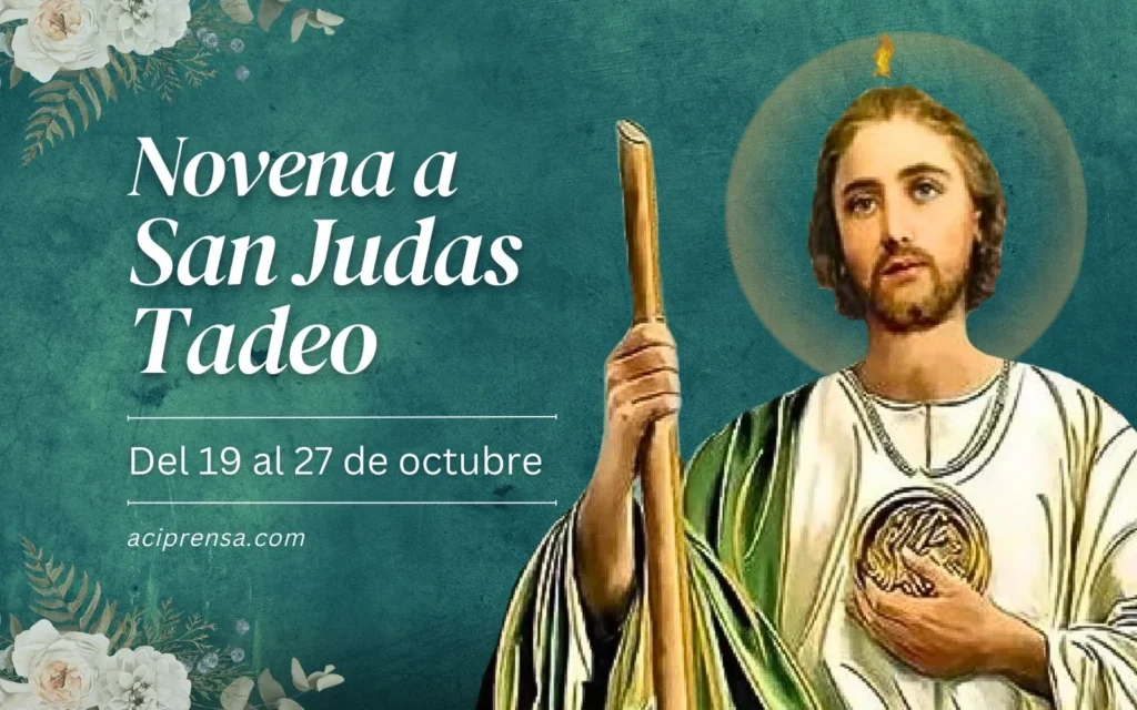 hoy inicia la novena en honor a san judas tadeo