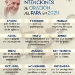 Intenciones de Oración del Papa Francisco para 2024