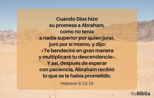 las 6 promesas de dios a abraham descubrelas aqui