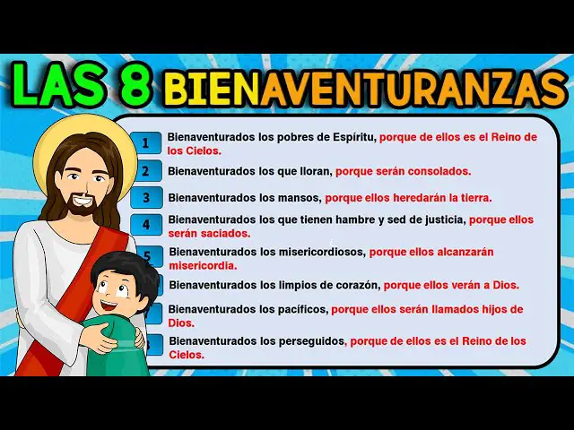 las 8 bienaventuranzas explicadas significado y ensenanzas