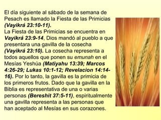 las primicias en la biblia significado y ejemplos