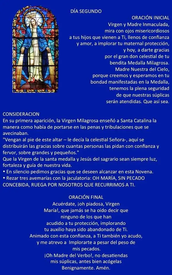 novena a la virgen de la medalla milagrosa oraciones y guia