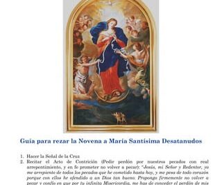 novena de la virgen desatanudos oraciones y guia completa