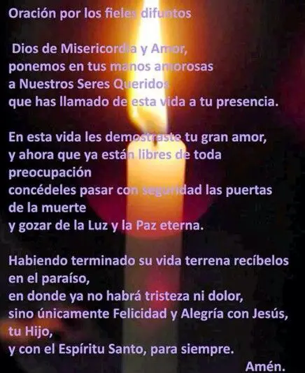 novena por los fieles difuntos oraciones y reflexiones