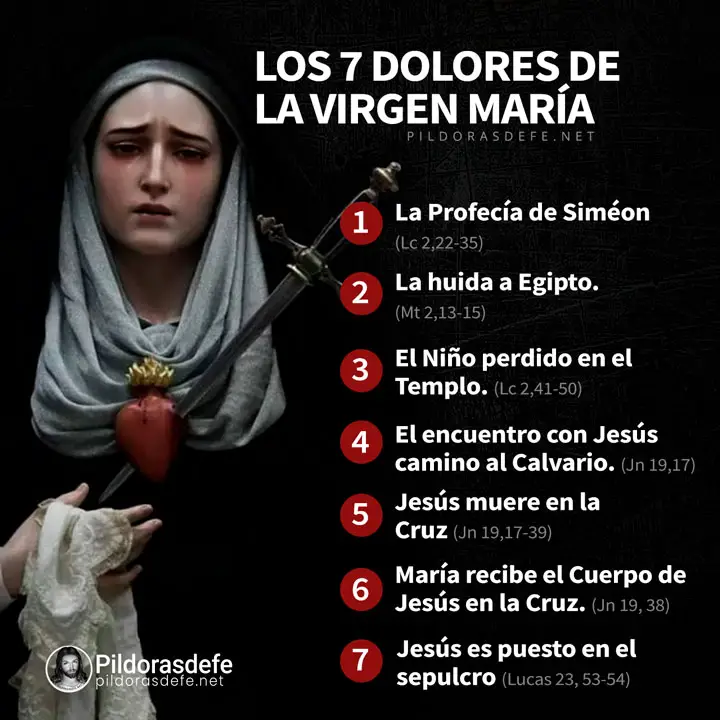 oracion a la virgen de los dolores reza y encuentra paz