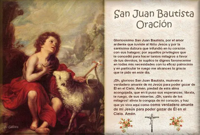 oracion a san juan bautista para abrir los caminos efectiva