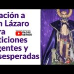 Oración a San Lázaro para Peticiones Urgentes y Desesperadas