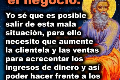 oracion a san mateo por la prosperidad en tu negocio