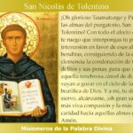 Oración a San Nicolás de Tolentino por las Almas del Purgatorio