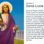 Oración a Santa Lucía - Pide su Intercesión y Protección