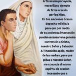 Oración a Santa Mónica por los hijos - Pide su Intercesión