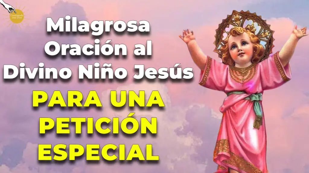 oracion al divino nino pide su ayuda y bendiciones