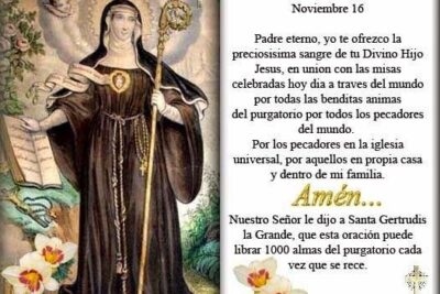 oracion de santa gertrudis la grande devocion y fe