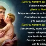Oración infalible a San Antonio para pedir milagros y favores