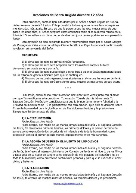 oraciones de santa brigida por 12 anos guia completa