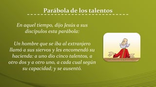 parabola de los talentos interpretacion y significado 1