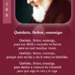 Quédate, Señor, Conmigo - Plegaria del Padre Pío