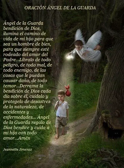reza esta oracion a los angeles de la guarda para tus hijos