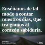 Salmo 90 y su Explicación - Enseñanza para Contar Nuestros Días