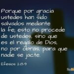 Salvos por Gracia: Reflexión sobre Efesios 2:8-9