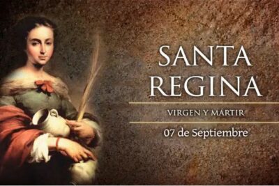 santa regina virgen y martir protectora de victimas de tortura
