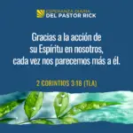 Cómo la acción del Espíritu Santo transforma nuestras vidas diarias