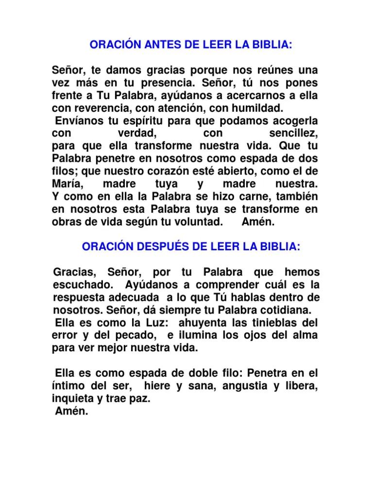la importancia de orar al espiritu santo antes de leer la biblia catolica 1