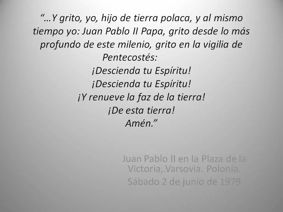 la profunda oracion diaria del papa juan pablo ii al espiritu santo y su impacto espiritual