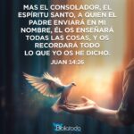 La Promesa de Jesús a los Discípulos Yo Me Voy Pero Les Dejo el Espíritu Santo