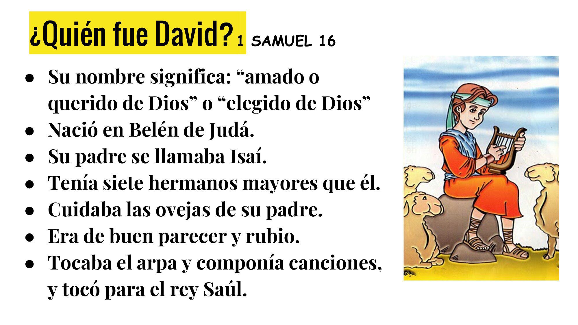 ¿Cuántos hijos tuvo el rey David? - Biografía y Familia