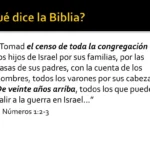 Dios y David: ¿Por qué el enojo por el censo?