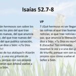Isaías 52:7 - ¿Qué significan pies que traen alegres nuevas?