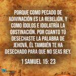 ¿Qué Dice la Biblia Sobre la Rebelión? - Versículos Clave
