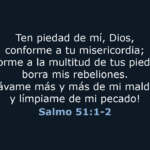 El Salmo 51 Reina Valera: Un Llamado a la Misericordia