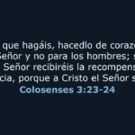Textos Bíblicos de Agradecimiento por el Trabajo Realizado